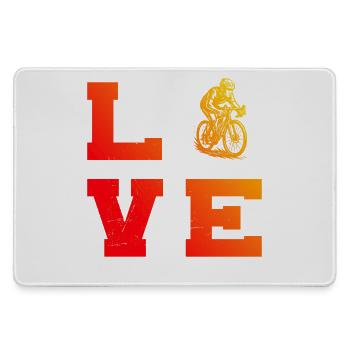 Direkte Roadbike Aussage - Mousepad groß für Gamer - Grau - Vorne