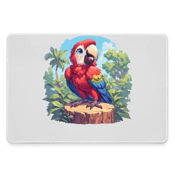 Aras Ara - Mousepad groß für Gamer - Grau - Vorne