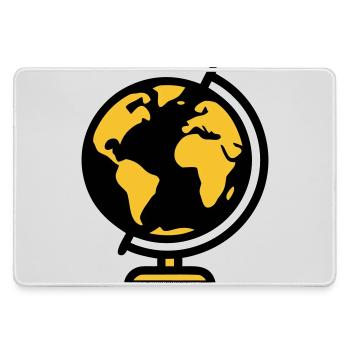 Globe Globe Earth School - Large Gaming Mouse Mat - grey - Front