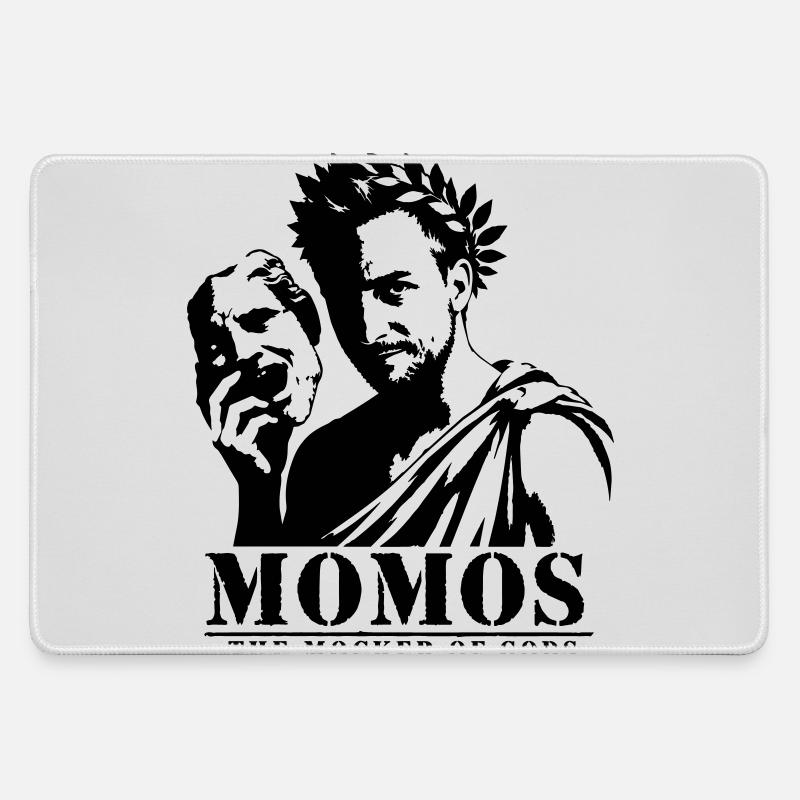 Momos - Large Gaming Mouse Mat - grey