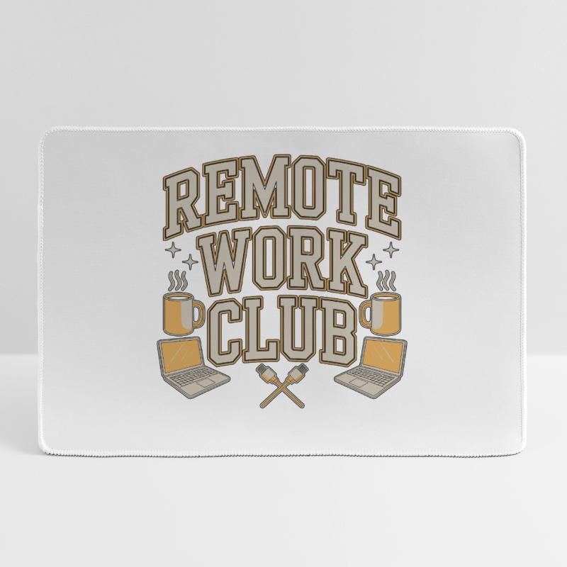 Remote Work Club Web Developer Remote Developer Mousepad groß für Gamer