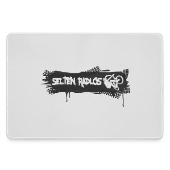 Fahrrad, Sport, Radfahren Geschenk Radeln Radler - Mousepad groß für Gamer - Grau - Vorne