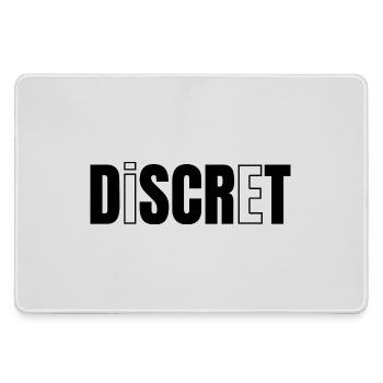DISCRET !  - Grand tapis de souris gamer - bruyère - Devant