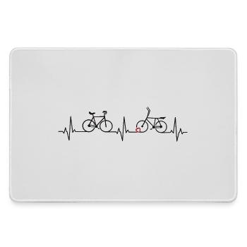 Cycling ball, cycling ball, indoor cycling, artistic cycling - Large Gaming Mouse Mat - grey - Front