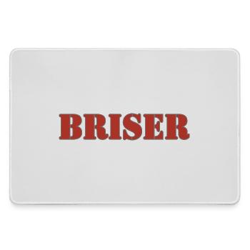 break - Large Gaming Mouse Mat - grey - Front