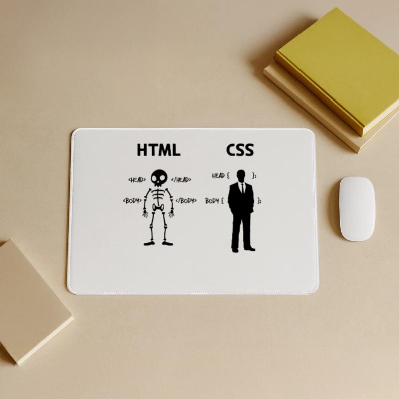 Développeur Programmeur Coden Code de script CSS Grand tapis de souris gamer