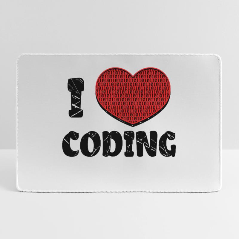 Code Developer Skripting Debug Herz Statement Mousepad groß für Gamer