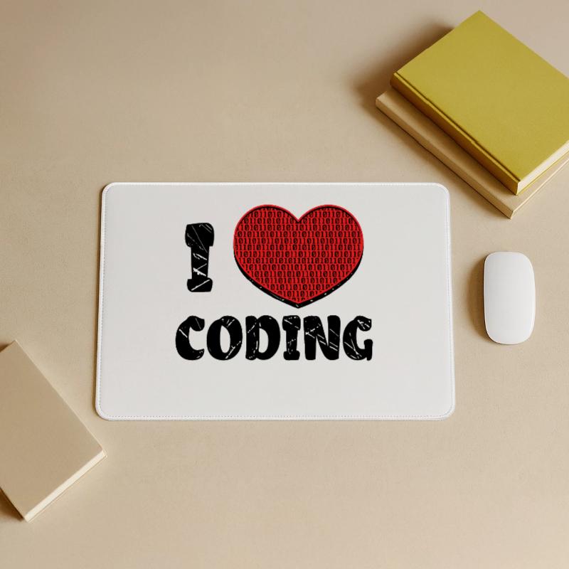 Code Developer Skripting Debug Herz Statement Mousepad groß für Gamer