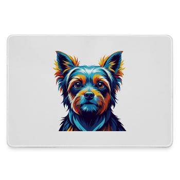 Perro De Presa Mallorquin Hunderasse Cartoon Kawaii - Mousepad groß für Gamer - Grau - Vorne
