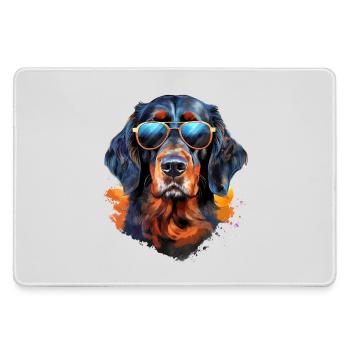 Gordon Setter avec lunettes de soleil - Grand tapis de souris gamer - bruyère - Devant