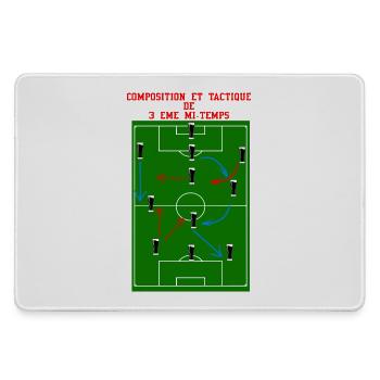 3rd Half - Large Gaming Mouse Mat - grey - Front