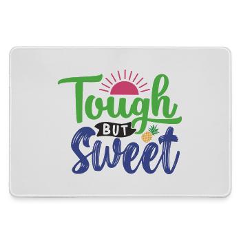 Tough But Sweet - Large Gaming Mouse Mat - grey - Front