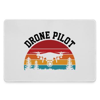 Pilote de drone - Grand tapis de souris gamer - bruyère - Devant