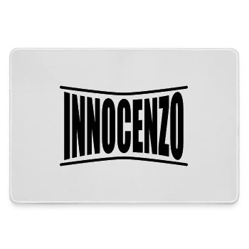 Innocenzo T-Shirt T-Shirt Geschenkidee - Mousepad groß für Gamer - Grau - Vorne