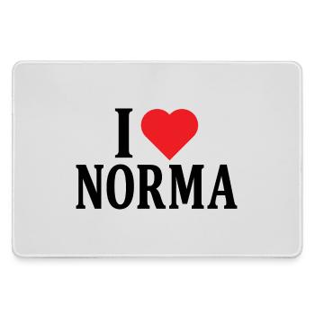 t-shirt J’aime Norma t-shirt idée cadeau - Grand tapis de souris gamer - bruyère - Devant