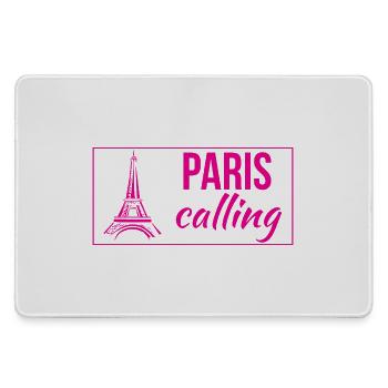 Paris Calling - Mousepad groß für Gamer - Grau - Vorne