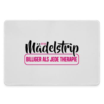 Girls Trip 2026 Mädelstour Mädlstrip Mädelstrip - Mousepad groß für Gamer - Grau - Vorne