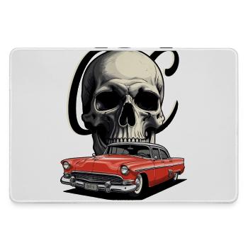 Classic Cars 1950 - Large Gaming Mouse Mat - grey - Front