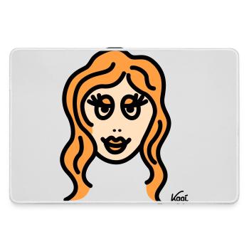 Virgo tall - Large Gaming Mouse Mat - grey - Front