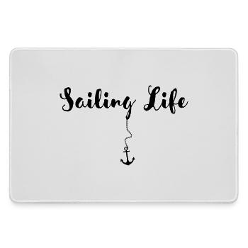Sailing & Boating - Sail Love - Large Gaming Mouse Mat - grey - Front