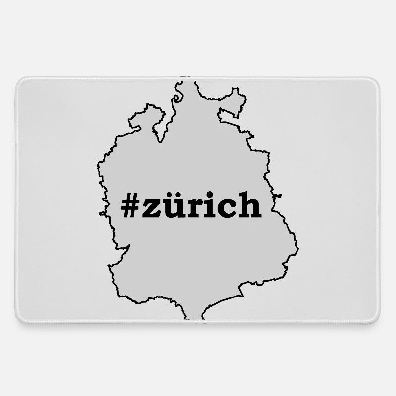 Zurich University of Applied Sciences - Large Gaming Mouse Mat - grey