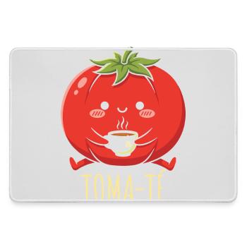Lustige Spanischlehrerin der Maestra-Schule - Mousepad groß für Gamer - Grau - Vorne