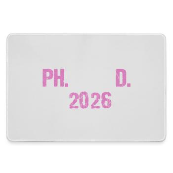 Doctor 2026 Degree Philistine Dissertation PhD - Large Gaming Mouse Mat - grey - Front