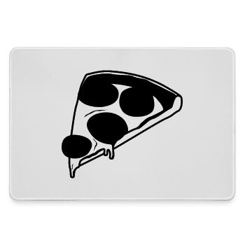 Pizza Sketch - Large Gaming Mouse Mat - grey - Front