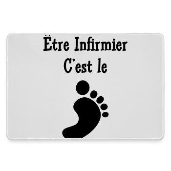 Infirmière / Infirmier / Hôpital / Médecine / - Grand tapis de souris gamer - bruyère - Devant