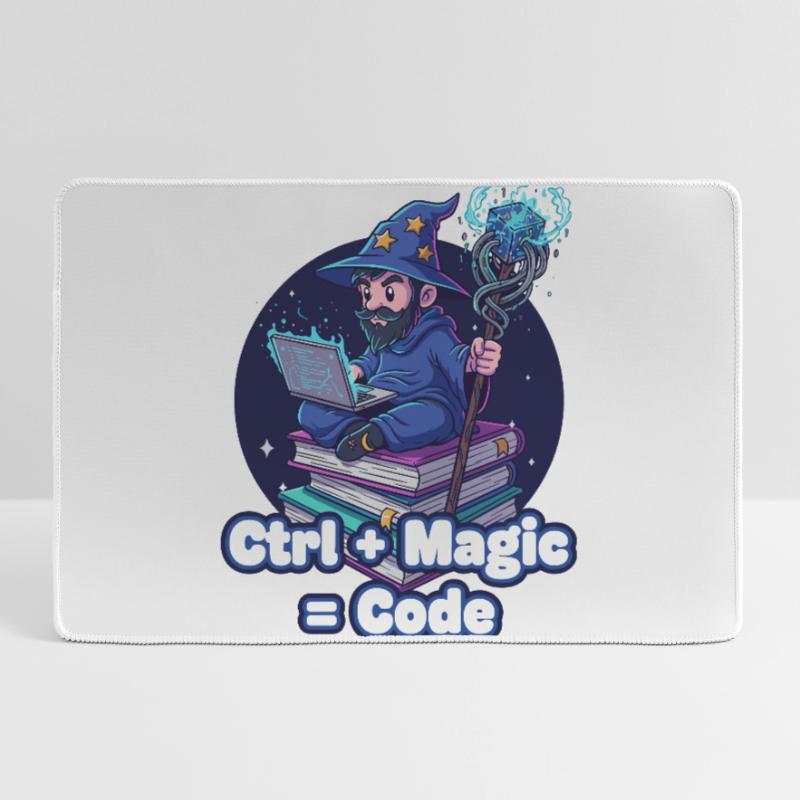 Ctrl Magic Code Wizard Large Gaming Mouse Mat