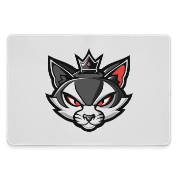 Couronne tête de chat - Grand tapis de souris gamer - bruyère - Devant