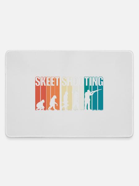 Tontauben - Mousepad groß für Gamer - Grau