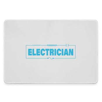 ELECTRICIAN - Large Gaming Mouse Mat - grey - Front