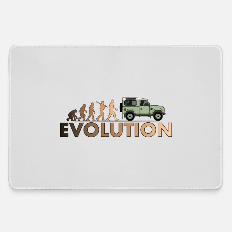 Defender 90 Evolution - Large Gaming Mouse Mat - grey