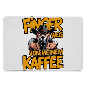 Lâche mon café - Grand tapis de souris gamer - bruyère - Devant