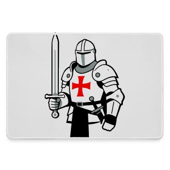 knight - Large Gaming Mouse Mat - grey - Front