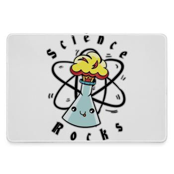 Wissenschaft Rockt - Mousepad groß für Gamer - Grau - Vorne
