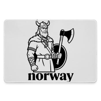 Norwegen - Mousepad groß für Gamer - Grau - Vorne