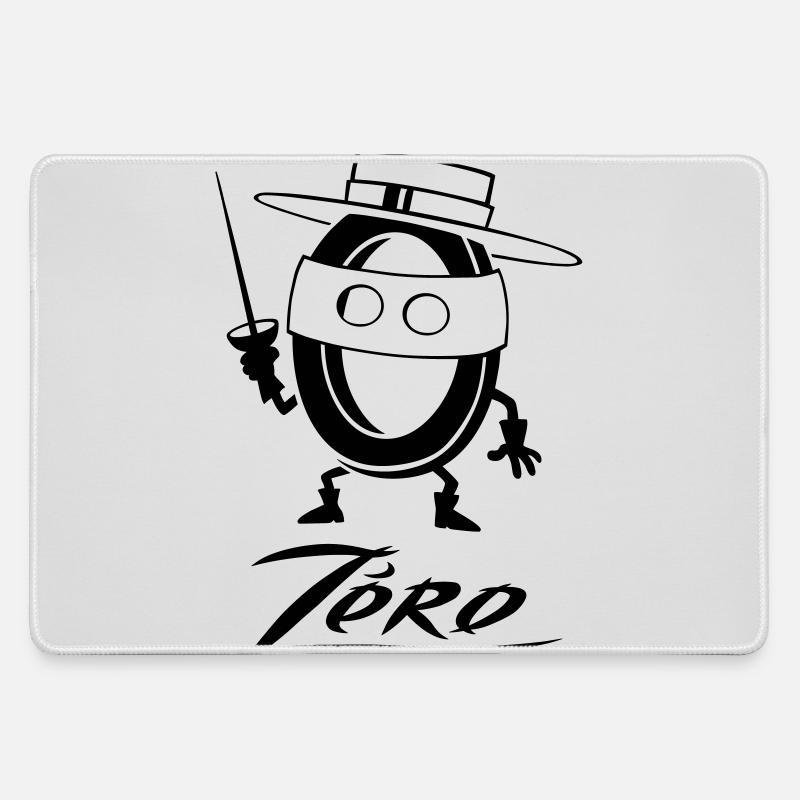 Super zero flex - Large Gaming Mouse Mat - grey