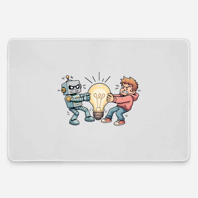 WhosIdea - Large Gaming Mouse Mat - grey