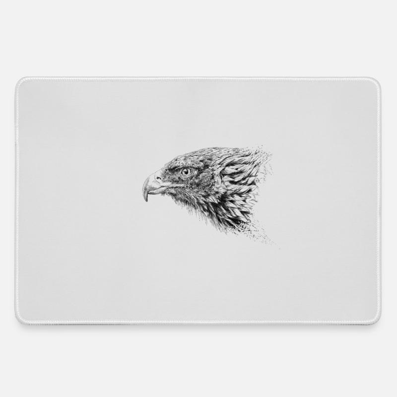 Eagle - Large Gaming Mouse Mat - grey