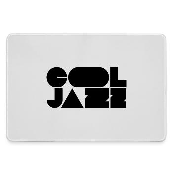 Logo jazz audacieux et cool - Grand tapis de souris gamer - bruyère - Devant