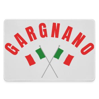 Gargnano Italian Flags - Large Gaming Mouse Mat - grey - Front