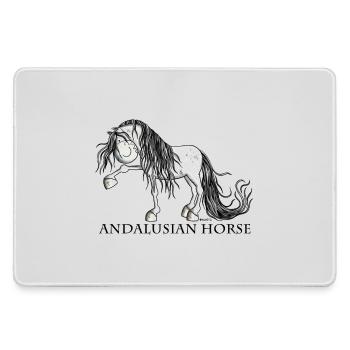 Süßer Andalusier - Mousepad groß für Gamer - Grau - Vorne