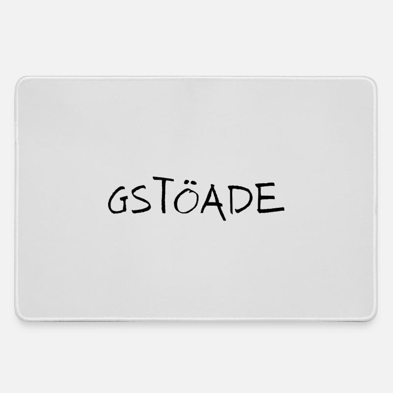 Gstöade - Large Gaming Mouse Mat - grey