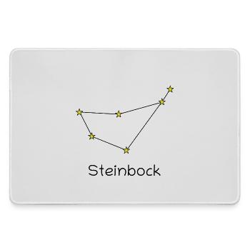 Sternzeichen Steinbock - Mousepad groß für Gamer - Grau - Vorne