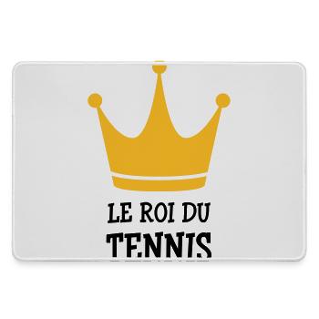 Tennis - Sport - Ball - Player - Game - Sportsman - Large Gaming Mouse Mat - grey - Front