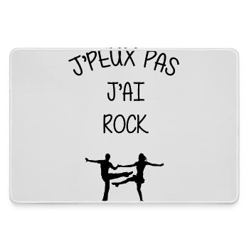 Rock Danse Danseur Danseuse Musique Music - Grand tapis de souris gamer - bruyère - Devant