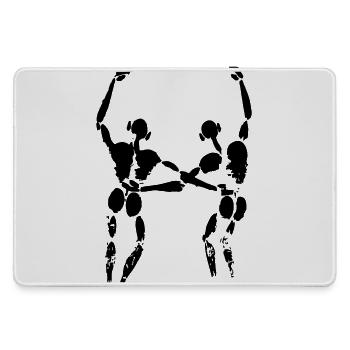 Friends - Large Gaming Mouse Mat - grey - Front