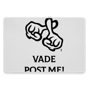 Vade Post Me ! (Croix / Bible / Religion / 2C) - Grand tapis de souris gamer - bruyère - Devant